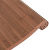 vidaXL Teppich Rechteckig Braun 80x200 cm Bambus 376908 Bild 4