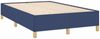 vidaXL Boxspringbett mit Matratze Blau 120x190 cm Stoff 3269936 Bild 4