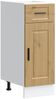 vidaXL Küchenunterschrank Porto Artisan-Eiche Holzwerkstoff 853946 Bild 2