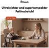 Hauck Hochstuhl Sit N Go - Black, leichter Kinderhochstuhl ab 6 Monaten bis 15 kg mit Gurt - faltbar Bild 2