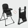 Hauck Hochstuhl Sit N Go - Black, leichter Kinderhochstuhl ab 6 Monaten bis 15 kg mit Gurt - faltbar Bild 3