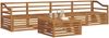 vidaXL Outdoor-Sofagarnitur 5 pcs Natur Massivholz Akazie 3372994 Bild 3