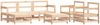 vidaXL 7-tlg. Garten-Lounge-Set Massivholz Kiefer 3186249 Bild 4