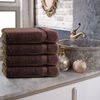 TRENDBUY24 Handtuch Set Handtücher Duschtücher Gästetücher Baumwolle Frottee Premium 4er Set, 100% Baumwolle (4-St), Duschtuch Bild 2