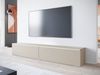 TV-Lowboard Stone 180, mit weißer LED Beleuchtung, Farbe: Cashmerebeige Bild 3