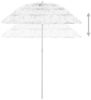 vidaXL Sonnenschirm Hawaii Weiß 180 cm 314700 Bild 4
