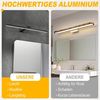 FIVMEN Spiegelleuchte Spiegellampe LED Wandleuchte Lampe Badleuchte Badezimmer Beleuchtung, 10W, für Wandbeleuchtung und Spiegel Beleuchtung Bild 3