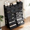 GarveeMore Kommode Schrank Aufbewahrungsschrank mit 16 Schubladen 103*30*130cm Bild 2