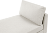 Chaiselongue ARCHIANE Stoff Hellbeige Bild 5