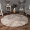 Paco Home Fellteppich Kunstfell Soft 380, rund, Höhe: 14 mm, Langflor, Kuschelteppich - besonders weich, Uni-Farben Bild 3