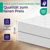 Taschenfederkernmatratze 90x200 - Höhe 21 cm - Härtegrade H3/H2 - 7 Zonen Matratze - Atmungsaktiv - Matratze 90x200cm Bild 4