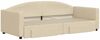 vidaXL Tagesbett Ausziehbar mit Schubladen Creme 90x200 cm Stoff 3197228 Bild 3