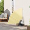 vidaXL Balkon Sichtschutz 115 x 115 cm Polyester Sand 42000911 Bild 3