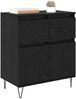 vidaXL Sideboard mit Schubladen Schwarz Eichen-Optik 60 x 35 x 70 cm 881734 Bild 3