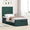 vidaXL Ottoman-Bett mit Matratzen Dunkelgrün 90x190 cm Samt 3313586 Bild 3