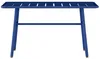 Vente-unique - MIRMANDE Gartensitzgruppe Metall Blau - B 50 cm x H 47 cm x L 89 cm Bild 3