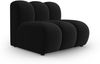 Micadoni Armloses Modul Lupine Samtstoff Salvador Schwarz Bild 2