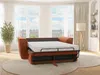 Vente-unique - RIZORA Sofa Stoff Rot - B 223 cm96 cm x H 88 cm x L 210 cm Bild 2