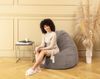 Sitting Point Sitzsack Wooly Fellimitat XXL ca. 300L Natur Bild 5