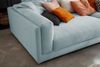 KAWOLA Big Sofa RAINA Cord hellblau 85 x 150 x 254 cm Bild 4