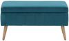OTTO home Truhenbank AMIRA Sitzbank mit Stauraum, Maße B/T/H: 81/36/43 cm, mit Staufach, in 3 Bezugsqualitäten mit feiner Steppung Bild 3