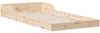 vidaXL Bettrahmen Braun 90 x 210 cm Massives Kiefernholz 873346 Bild 4