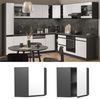 Eckhängeschrank R-Line Weiß 57 cm J-Shape Vicco Bild 2