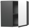 Eckhängeschrank R-Line Weiß 57 cm J-Shape Vicco Bild 4