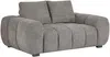 Vente-unique - BERENIA Sofa Stoff Grau - B 105 cm x H 81 cm x L 168 cm Bild 3