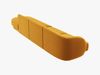 Micadoni Sofa Miley 4-Sitzer Rechts Samt Bluvel Gelb Bild 3