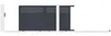 Vente-unique - BAZIO Eingangstor Metall Grau - B 4,6 cm x H 178 cm x L 348 cm Bild 5