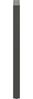 vidaXL Bartischbeine U-Form 2 Stk. Anthrazit 50x(110-111) cm Stahl 4013246 Bild 5