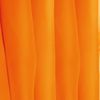 Schlaufen-Bistrogardine in B160cm x L60cm, transparente uni Scheibengardine Voile in vielen verschiedenen Farben erhältlich (hellorange - möhre) Bild 4