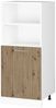 Küchenfront R-Line Artisan-Eiche 59.6 x 71.3 cm Möbelfront für den Backofenumbauschrank (halb) Vicco Bild 5