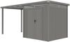 Metall Gerätehaus Style 4,45 m² Spar-Set 1 Alu Grau Bild 4