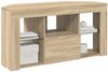 vidaXL Eck-LED-TV-Schrank Sonoma-Eiche 100 x 40 x 50 cm Holzwerkstoff 889797 Bild 2