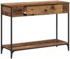 vidaXL Konsolentisch Altholz 100 x 34.5 x 75 cm Holzwerkstoff 883510 Bild 5