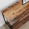 vidaXL Konsolentisch Altholz 100 x 34.5 x 75 cm Holzwerkstoff 883510 Bild 4