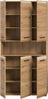 welltime Stauraumschrank (1-St) Florenz, Mehrzweckschrank Artisan Oak NB, 185 cm Höhe, Bad Bild 4