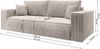 Selsey 'FARESE' Sofa mit Schlaffunktion, Stauraum und Cordbezug, dunkelgrau, ca. 85 x 257 x 102 cm Bild 5