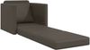 vidaXL Schlafsofa 60cm Grau Kunstleder 4106632 Bild 4
