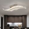 LED Deckenlampe, Alu, dimmbar, Fernbedienung, L 80 cm Bild 2