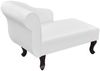 vidaXL Chaiselongue Weiß Kunstleder 242405 Bild 3