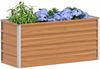 vidaXL Hochbeet Hellbraun 100 x 40 x 45 cm Verzinkter Stahl 42017325 Bild 3