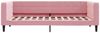 vidaXL Tagesbett mit Matratze Rosa 100x200 cm Samt 3196677 Bild 4