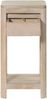 Beistelltisch Mango 30x30x60 weiß lackiert TORONTO #312 Bild 2