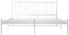 vidaXL Bett Weiß Metall 200x200 cm [325028] Bild 4