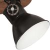 vidaXL Deckenlampe Industriestil 25 W Schwarz 42x27 cm E27 320515 Bild 4