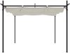 vidaXL Pergola mit Schiebedach Creme 295x292x230 cm 360114 Bild 3