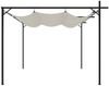 vidaXL Pergola mit Schiebedach Creme 295x292x230 cm 360114 Bild 4